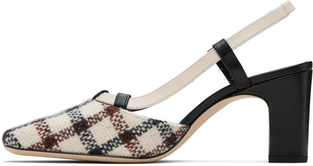 Manolo Blahnik Off-White Vestal Heels 3