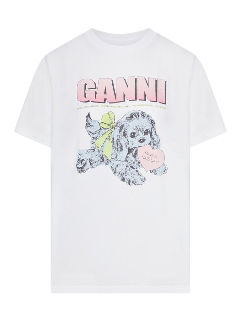 Ganni Ganni Puppy T-Shirt