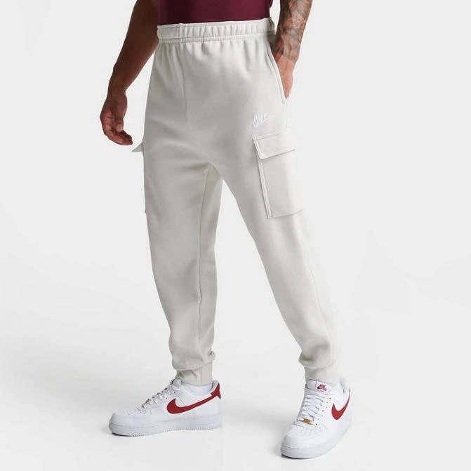 NIKE Men's Nike Sportswear Club Fleece Cargo Jogger Pants 1