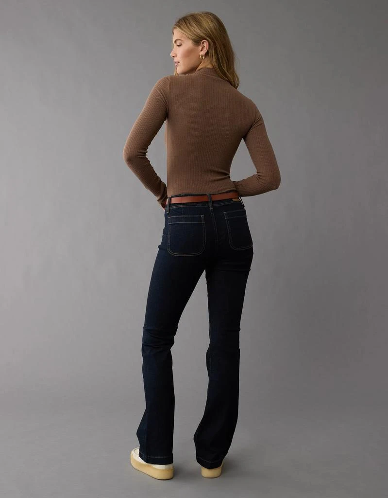 AE AE Long-Sleeve Mock Neck Pointelle Bodysuit 2