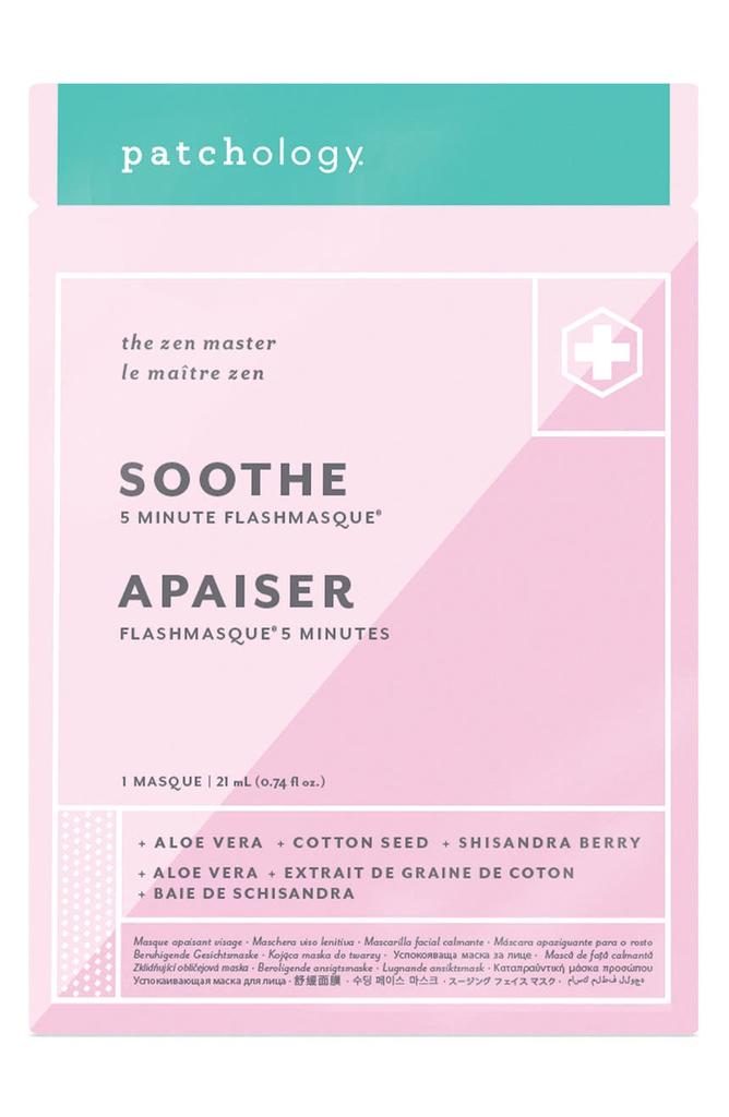 Patchology FlashMasque® Soothe 5-Minute Facial Sheet Mask