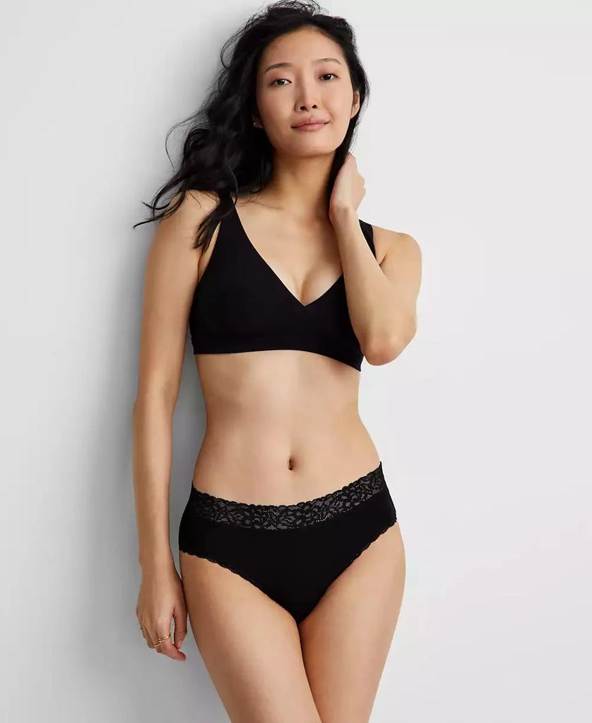 State of Day Women's Cotton Blend Lace-Trim Hipster Underwear, Created for Macy's 5