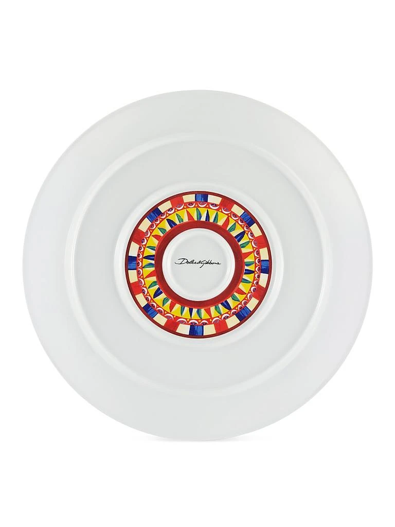 Dolce 
Gabbana Carretto Medium Round Serving Plate 3