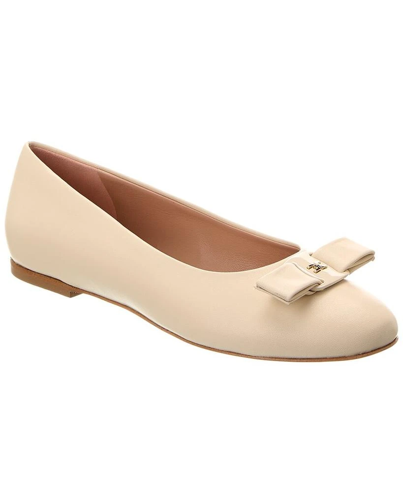 M by Bruno Magli Luce Leather Flat 1