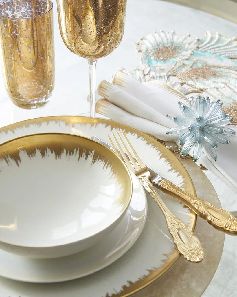 Wallace Silversmiths 65-Piece Gold-Plated Grand Duchess Flatware Service 2