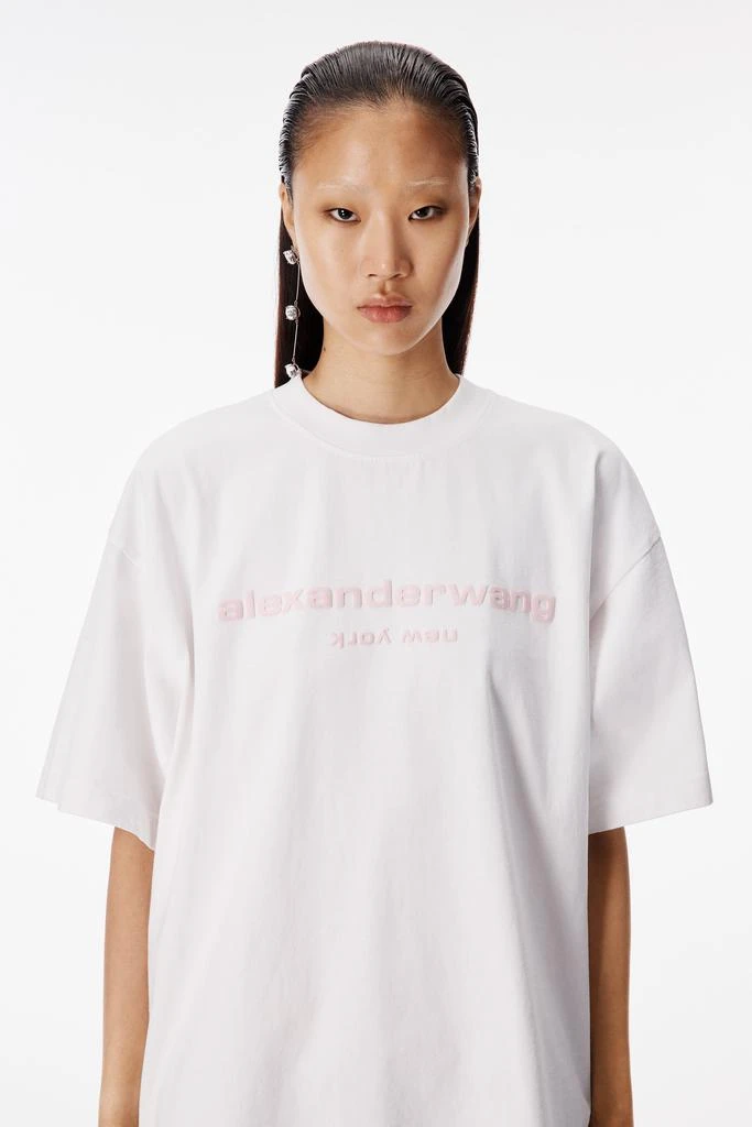 Alexander Wang Puff Logo Short Sleeve Tee 5