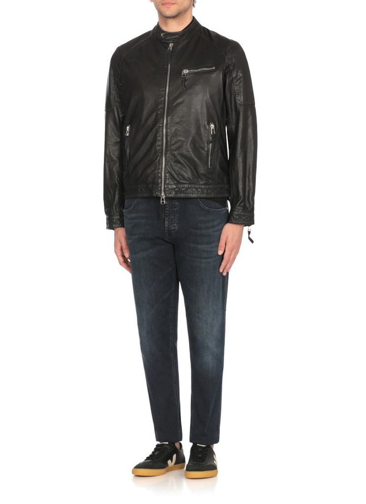 THE JACK LEATHERS Black Bandit Jacket