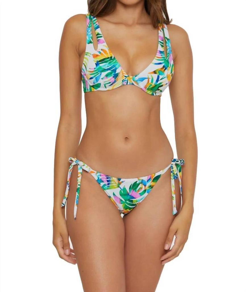 Becca Underwire Bikini Top In Isla Verde