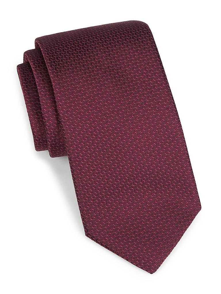Canali Neat Silk Tie