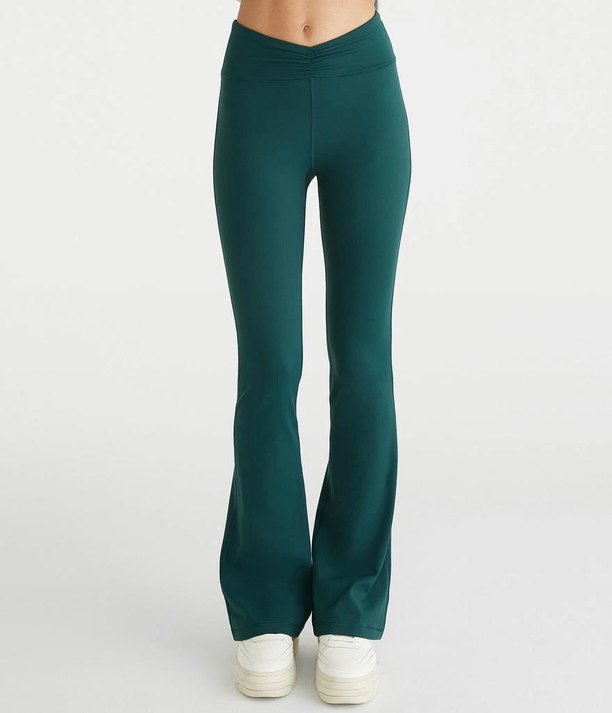 Aeropostale Air Soft High-Rise Cinch Flare Leggings 1