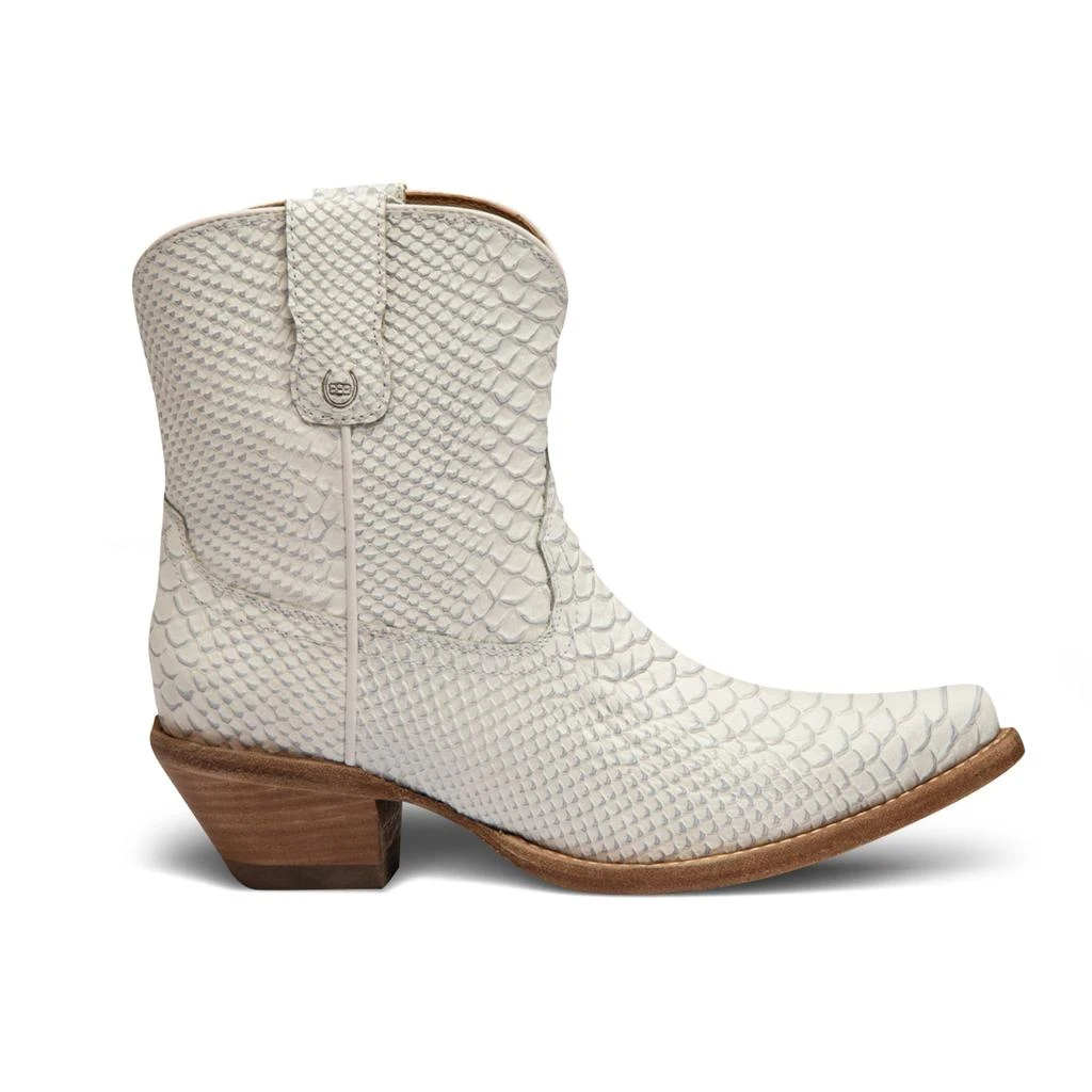Buck & Brana Austin Anaconda Leather Western Booties By 1