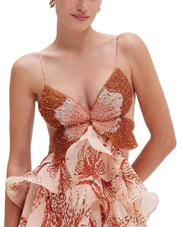 PatBO Sunset Butterfly Maxi Dress 2