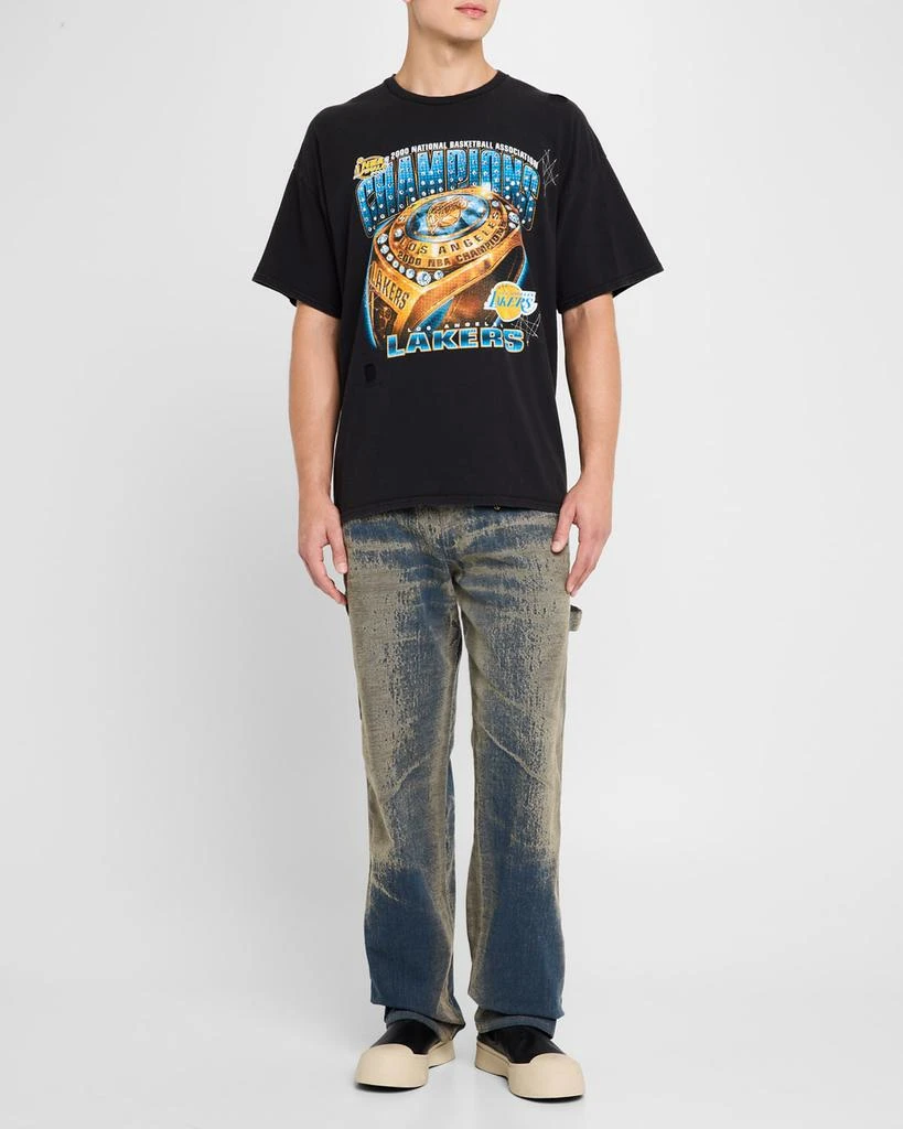 DOMREBEL Men's Los Angeles Lakers Graphic T-Shirt 2
