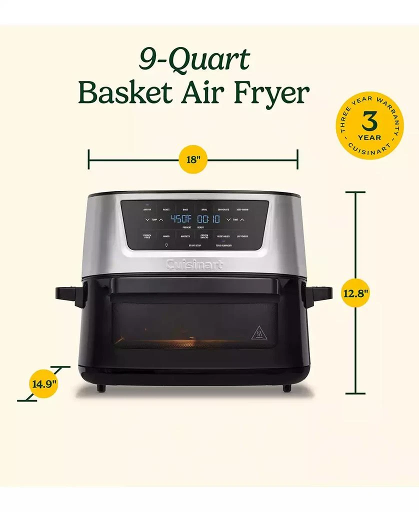 Cuisinart 9-Qt. Basket Multi-Function Air Fryer, AIR-220 8