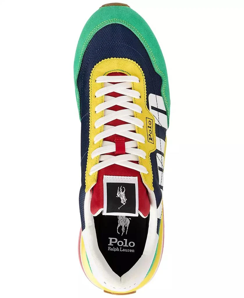 Ralph Lauren Men's Train 89 Logo Lace-Up Sneakers 3