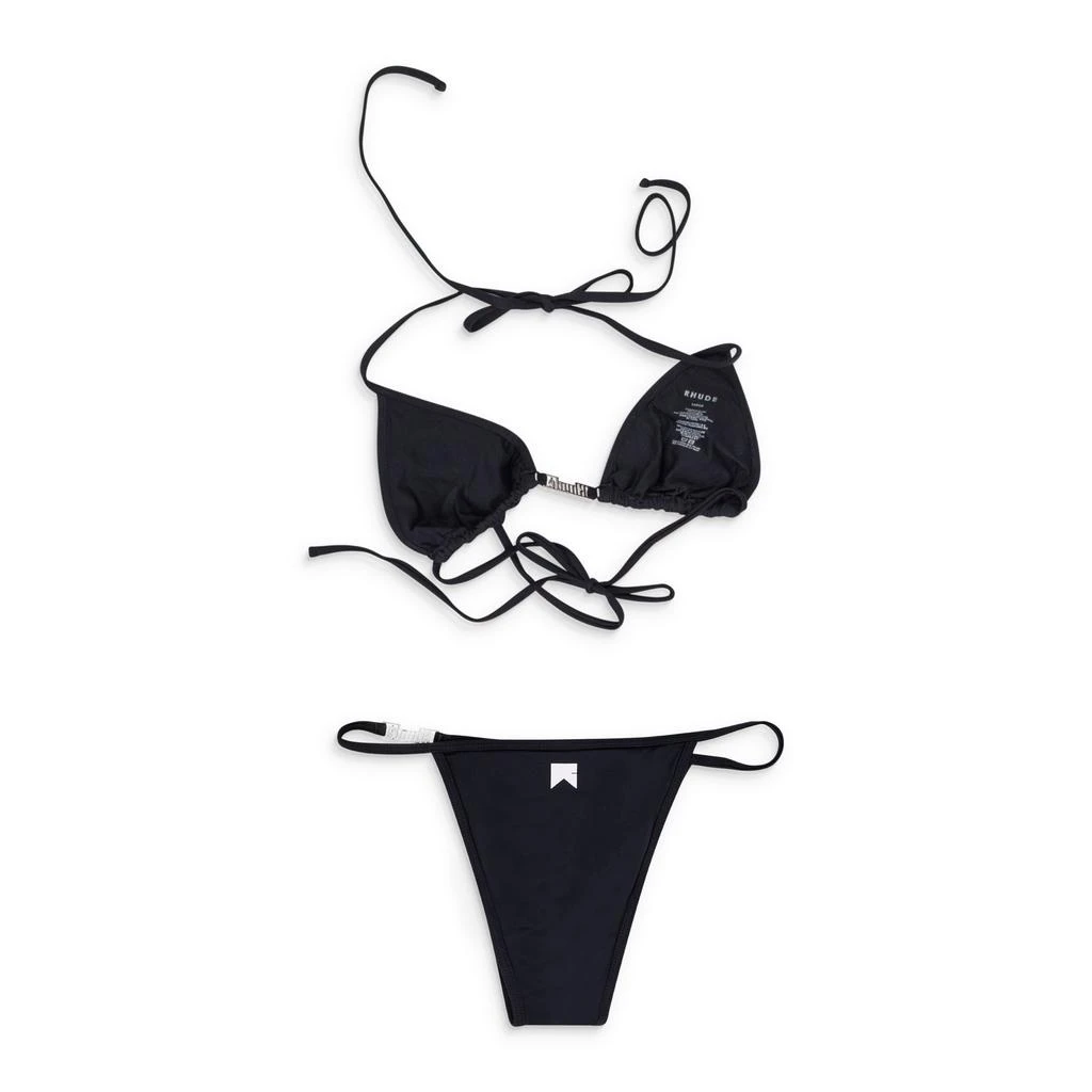 Rhude BLACK TROPEZ TWO-PIECE BIKINI 2