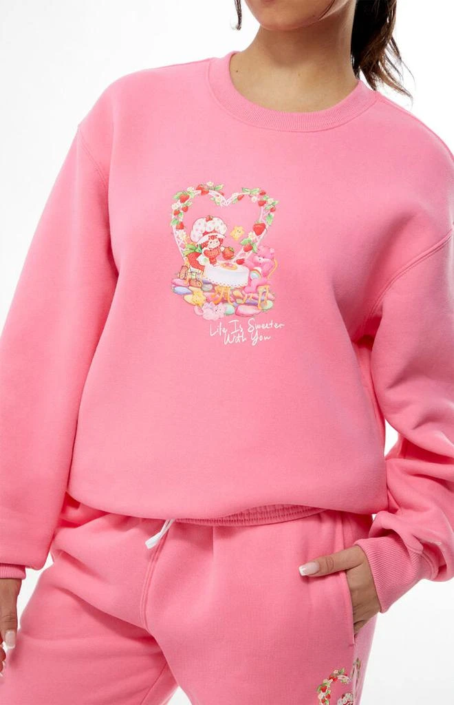 By Samii Ryan Care Bears x Strawberry Shortcake Life Is Sweet Crew Neck Sweatshirt 3