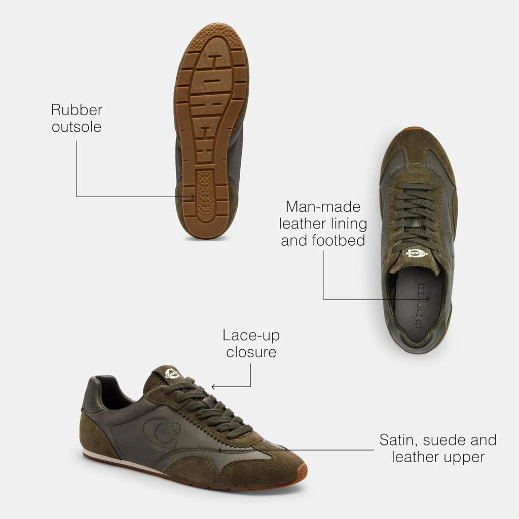 Coach Coach Womens Flat Sneaker 3