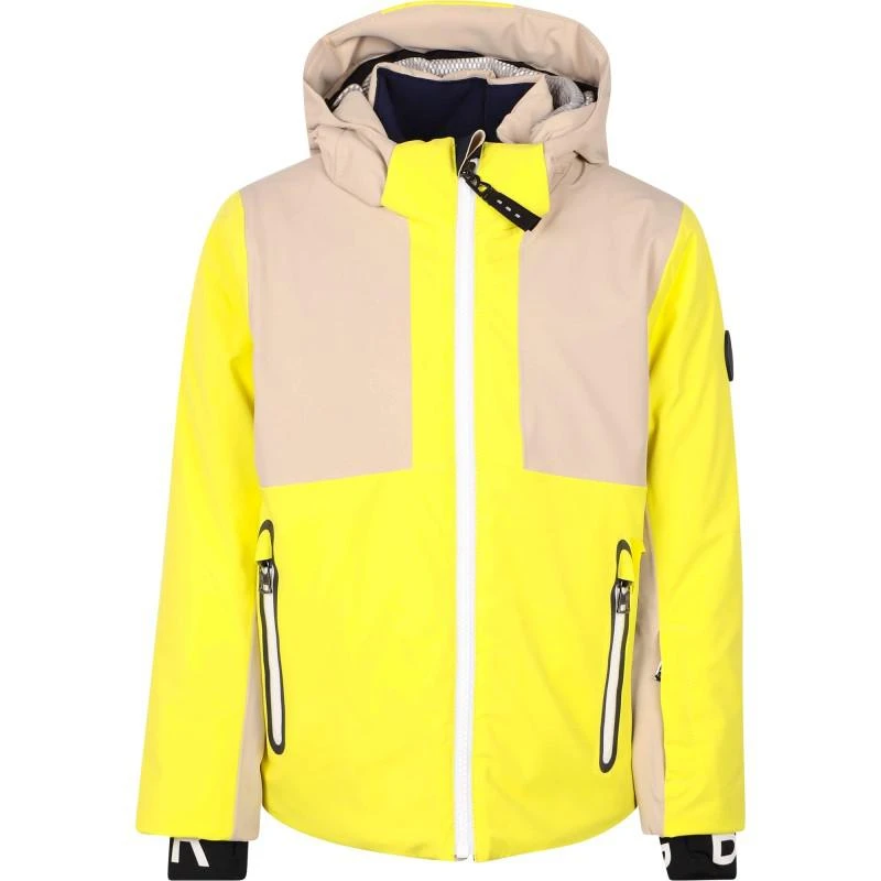 Bogner Kids Kids ski jacket vico in yellow and beige 1