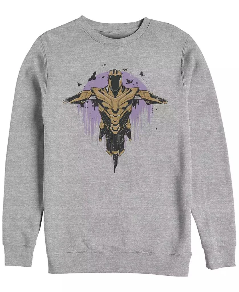 Marvel Marvel Men's Avengers Endgame Thanos Scarecrow, Crewneck Fleece 1