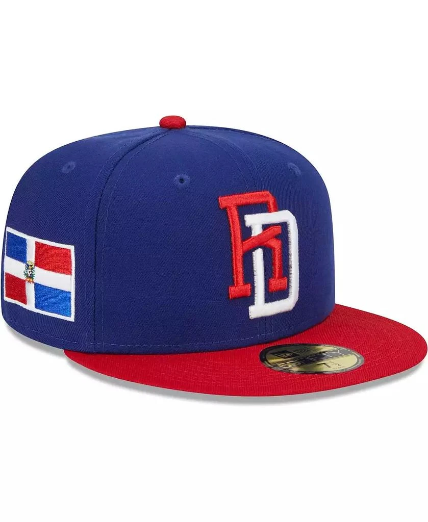 New Era Men's Blue Dominican Republic Baseball 2023 World Baseball Classic 59FIFTY Fitted Hat 5