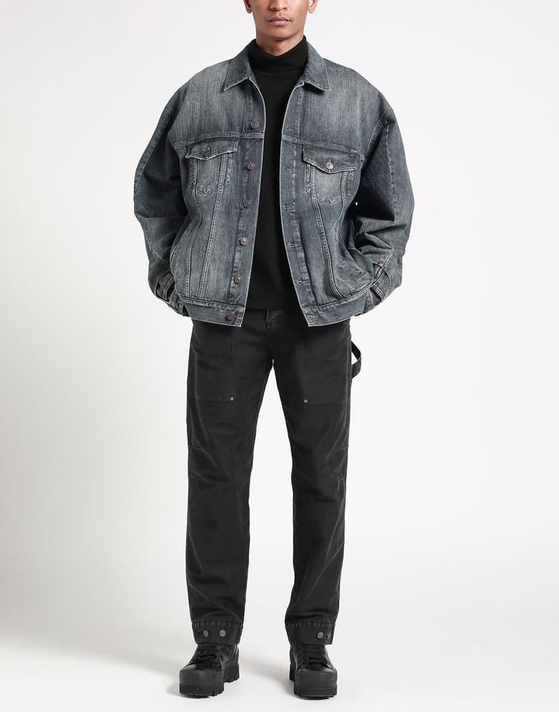 ジャケット・アウター BALENCIAGA 2017 BLACK DENIM JACKET Balenciaga washed-denim button-up Jacket | Black | FARFETCH