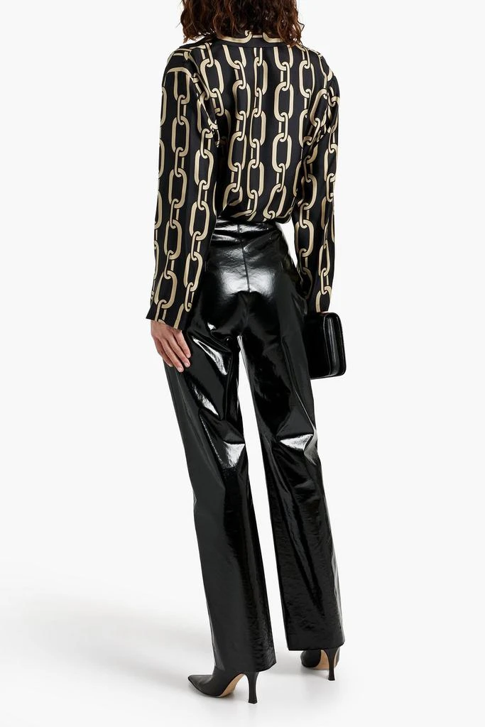 Nili Lotan Juste printed silk-twill shirt 3