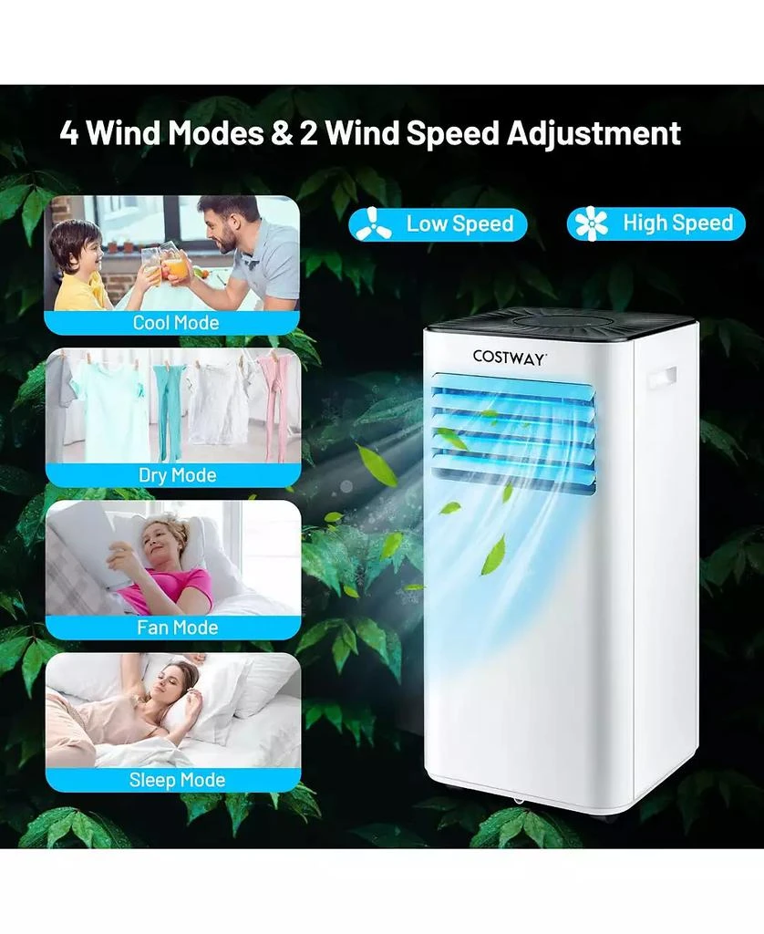 SUGIFT 10000 BTU Portable Evaporative Air Cooler Dehumidifier with 24H Timer 10