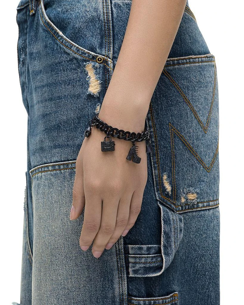Marc Jacobs Mini Icon Pavé Charm Bracelet 2