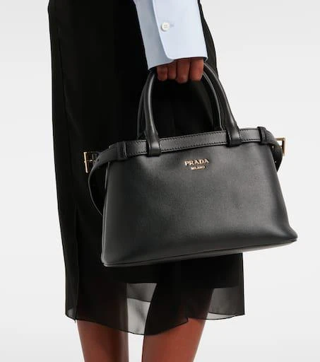 Prada Prada Buckle Small leather tote bag 2