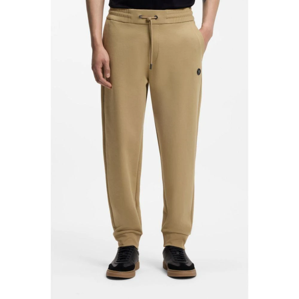 Hugo Boss Cotton-blend sweatpants with Double B monogram 3