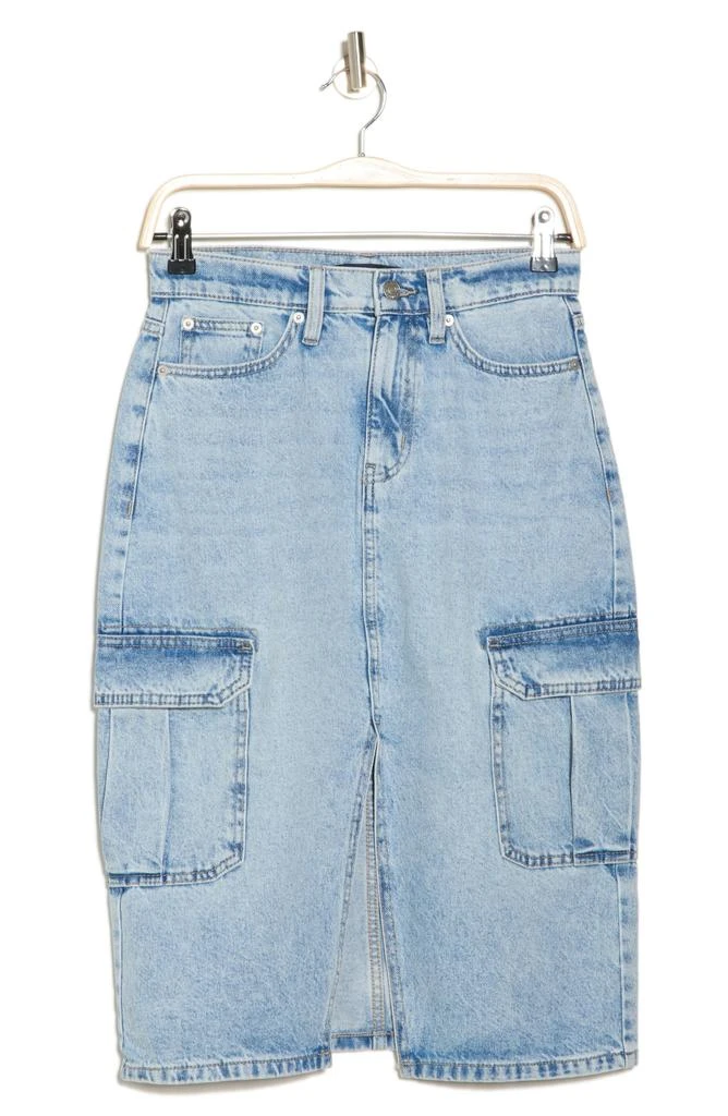 Calvin Klein High Waist Cargo Midi Skirt 3