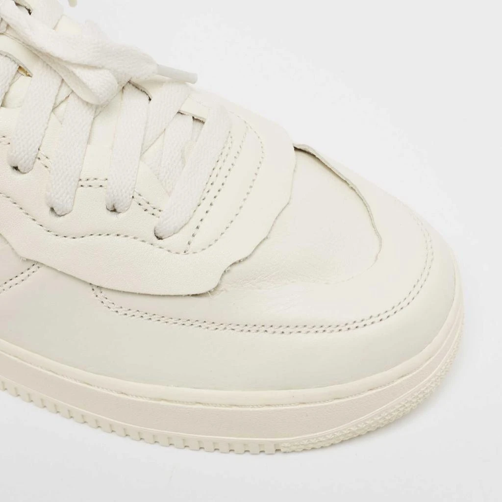 NIKE Nike Air Force  White Leather Air Force1 Mid Comme Sneakers Size 42.5 7