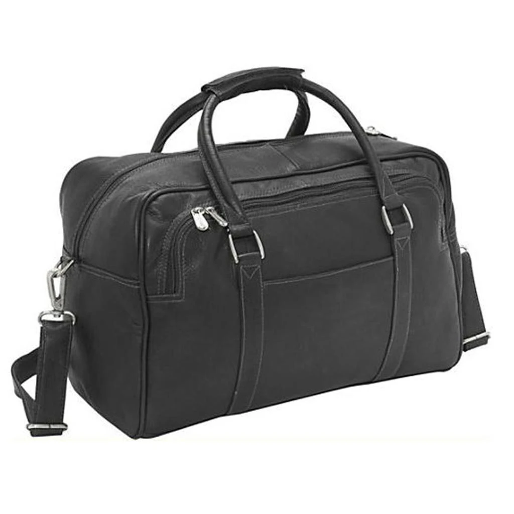 Piel Leather 2829-BLK Mini Carry-On - Black