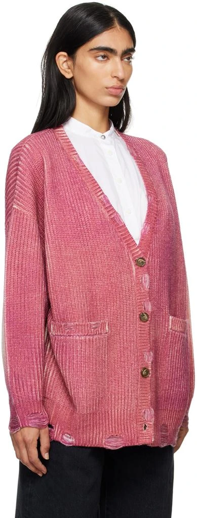 R13 Pink Oversized Cardigan 2