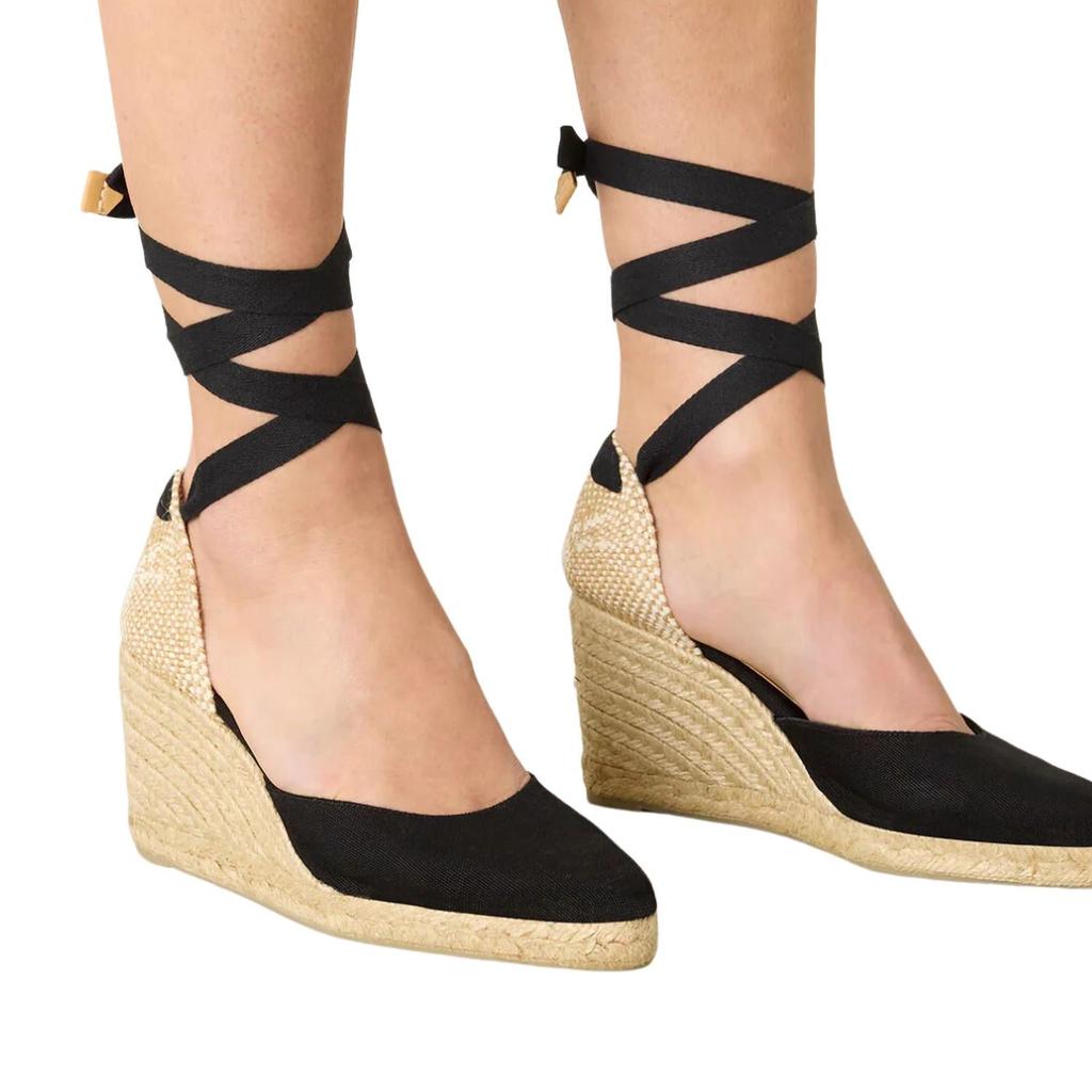 Castaner Joyce Espadrilles Wedge Sandals In Black