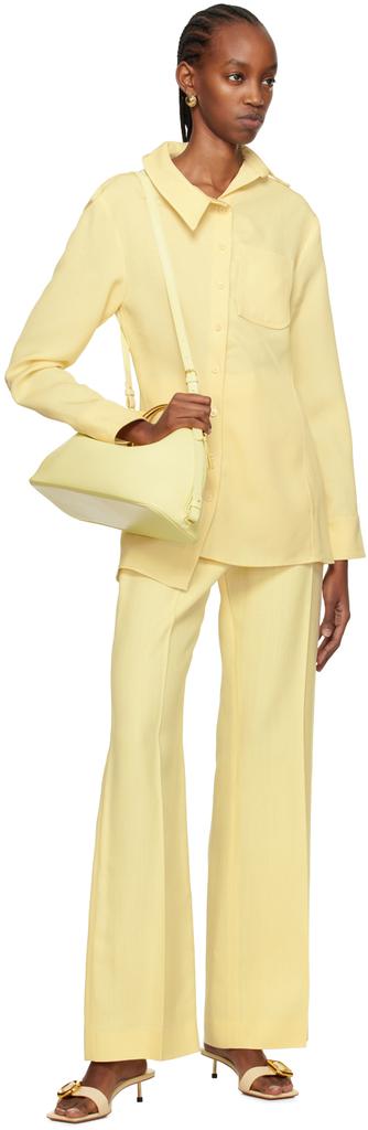 Jacquemus Yellow Les Sculptures 'La chemise Pablo' Shirt