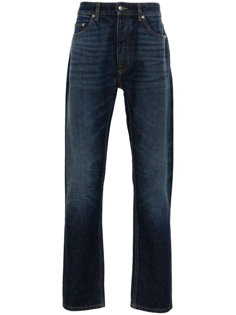 Palm Angels Palm Angels `Midnight Monogram` 5-Pocket Jeans