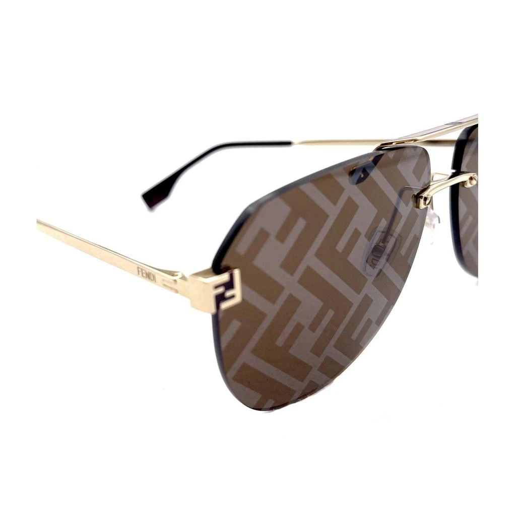 Fendi Fendi Eyewear Pilot Frame Sunglasses 4