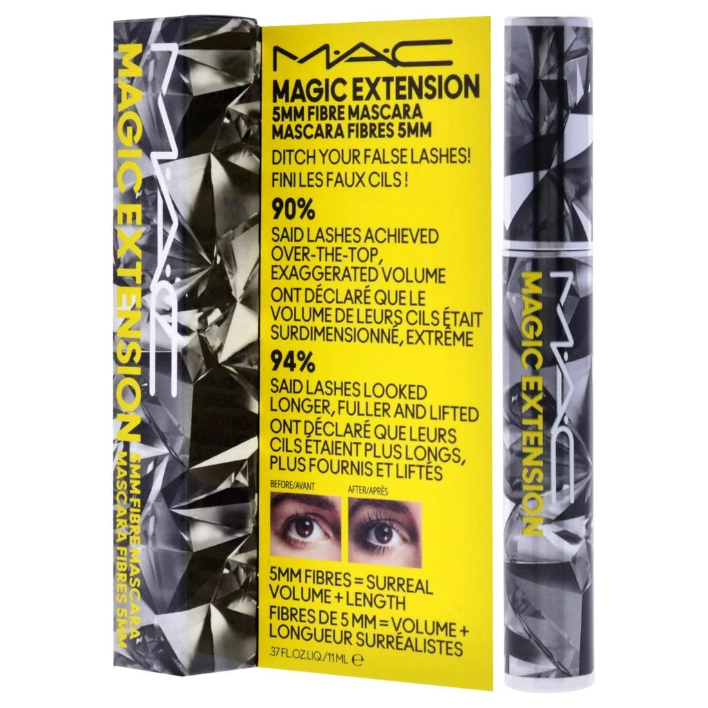 MAC Magic Extension 5mm Fibre Mascara by MAC for Women - 0.37 oz Mascara 4