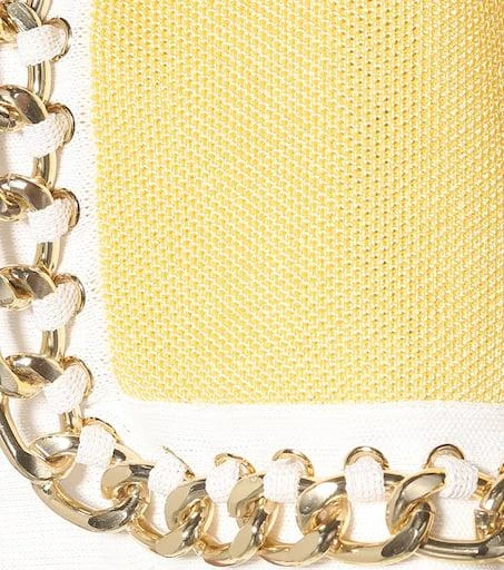 Balmain Chain-link cropped knit jacket 4