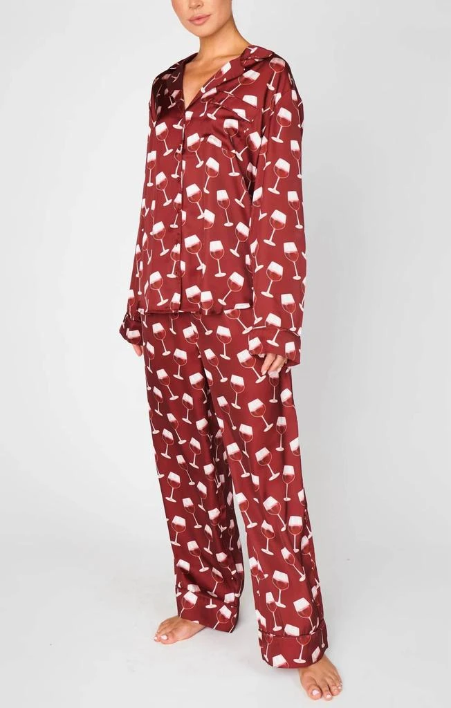 Show Me Your Mumu Show Me Your Mumu - Silky Classic Pj Set 2
