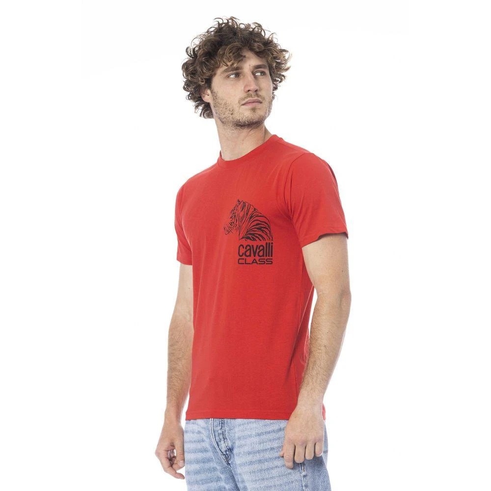 cavalli CLASS Cotton Men Men's T-Shirt 2