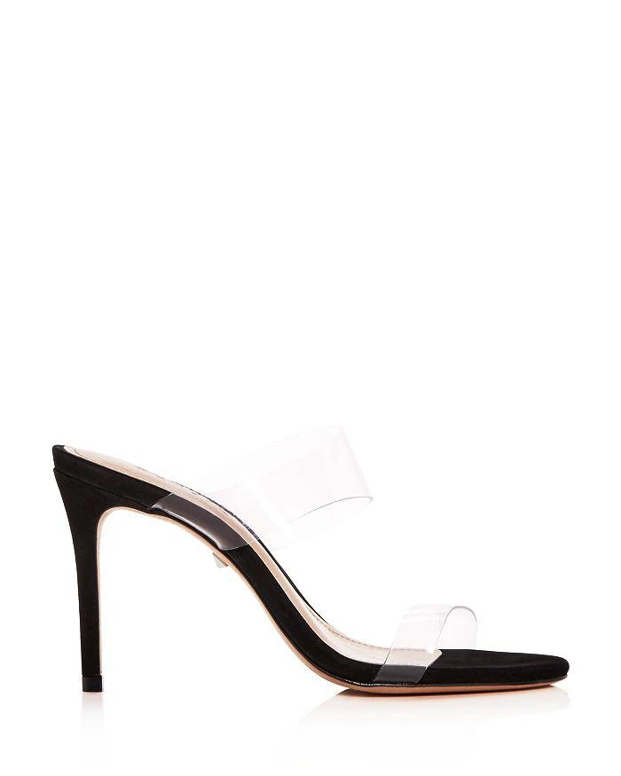 Schutz Women's Ariella Clear Strap High-Heel Slide Sandals 3