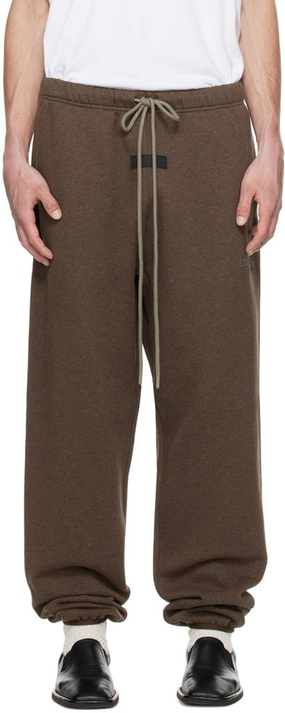 Fear of God ESSENTIALS Brown Drawstring Sweatpants
