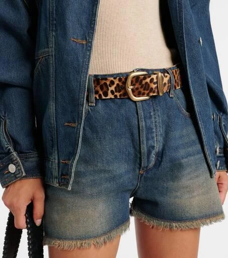 Isabel Marant Dela calf hair belt 2
