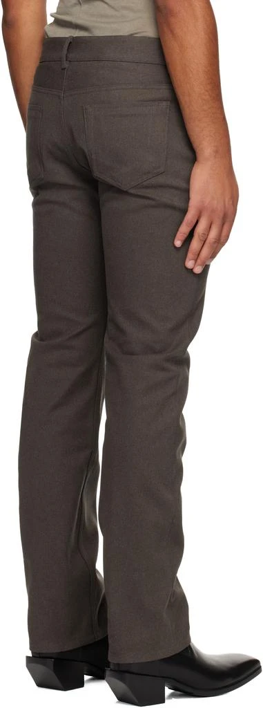 Rick Owens Brown Concordians Headon Jeans 3