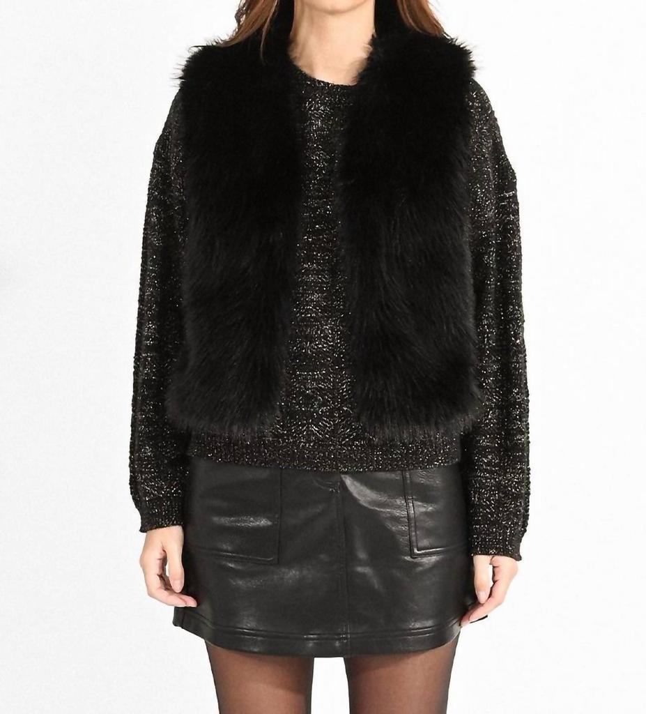 Molly Bracken Molly Bracken - Faux Fur Vest