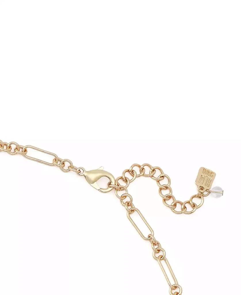 Robert Lee Morris Mother of Pearl Cross Bib Necklace 4