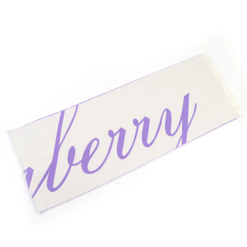 Burberry ivory Wool Silk Stole (Pre-Owned) 4